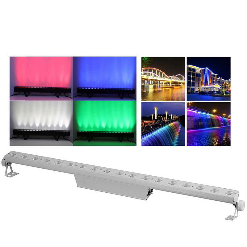 18*4W RGBW 4in1 LED Waschlicht IP65 LED Stadtbühnenlicht Für DJ Disco Party
