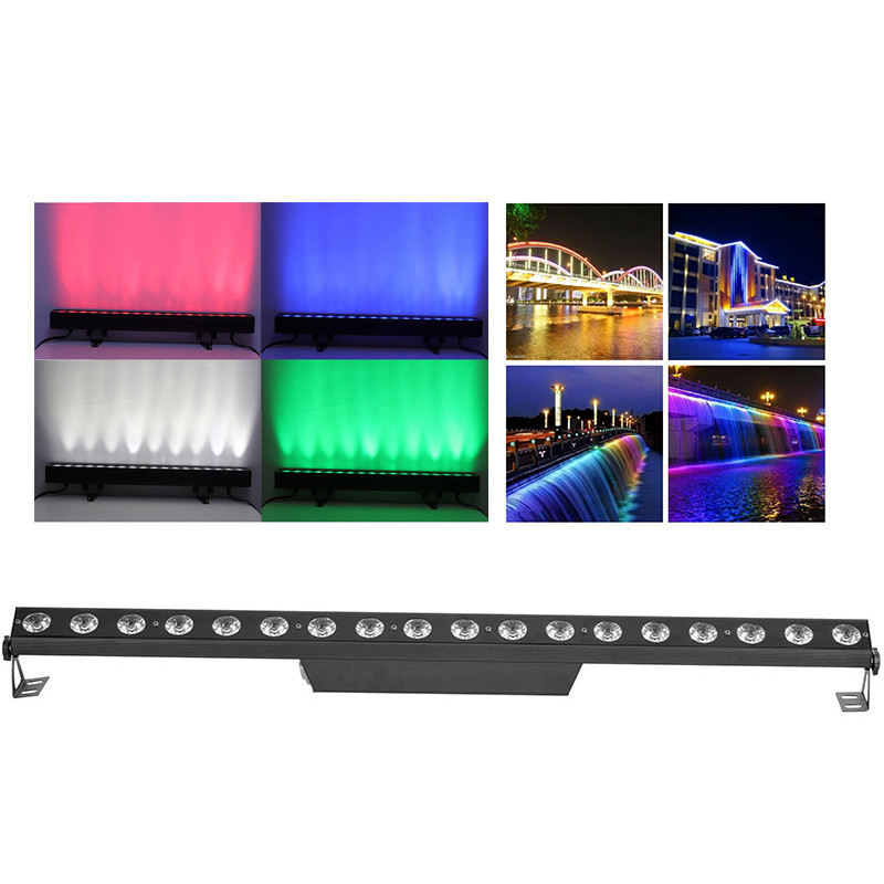 18x4 Watt RGBW 4in1 Rgbw LED Bühnenbeleuchtung Stadt Farbe LED IP65 Fabrik