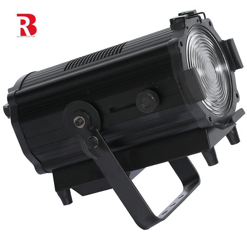 200 W DMX512 Manuelle Zoom Aluminiumlegierung LED Fresnel Bühnenbeleuchtung 2/5CH