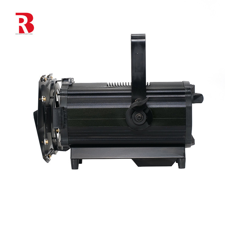 200 W DMX512 Manuelle Zoom Aluminiumlegierung LED Fresnel Bühnenbeleuchtung 2/5CH