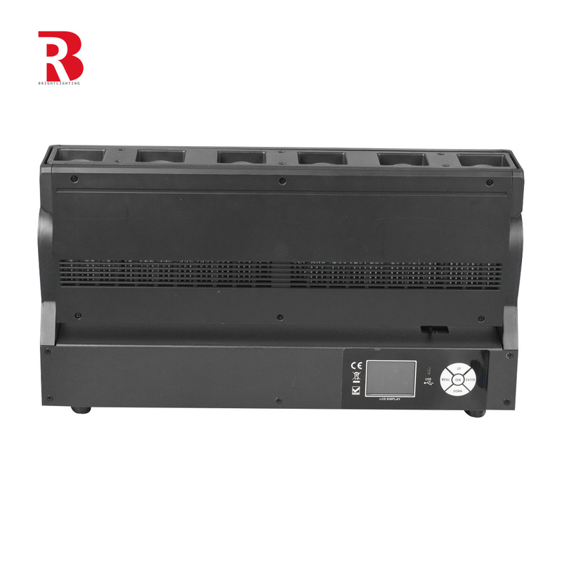LED Zoom Pixel Bar 6pcs 40W RGBW 4-in-1 LED DMX Bewegtes Kopf Bühnenlicht Für DJ
