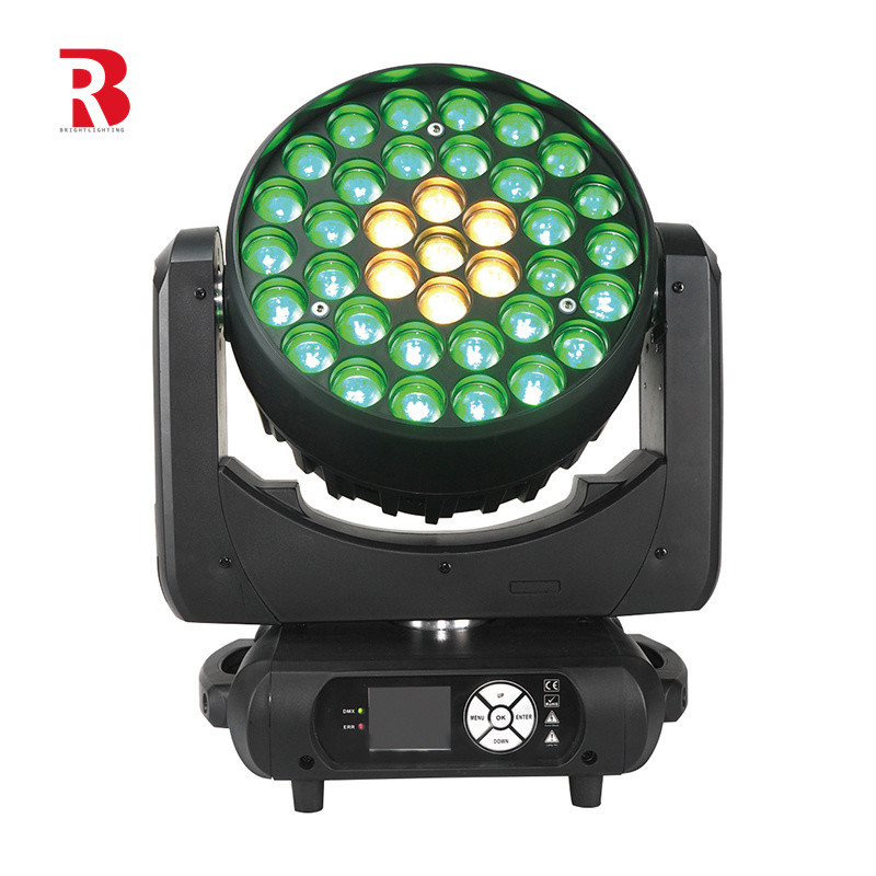 37*15W LED Zoom RGBW 4ni1 LED Bewegliche Bühnenleuchten für Hochzeitskonzerte