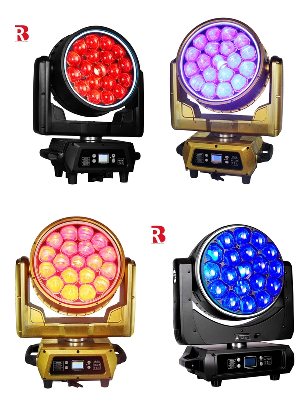 Professionelle RGBW DMX512 IP65 DJ 19PCS 40W LED Wasch Beeye Bühnenlicht für die Show