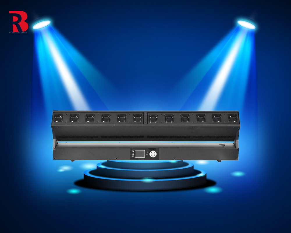 240V 12*40W RGBW Innenraum 220 Grad LED Bewegliche Kopflichter Für Veranstaltung Party