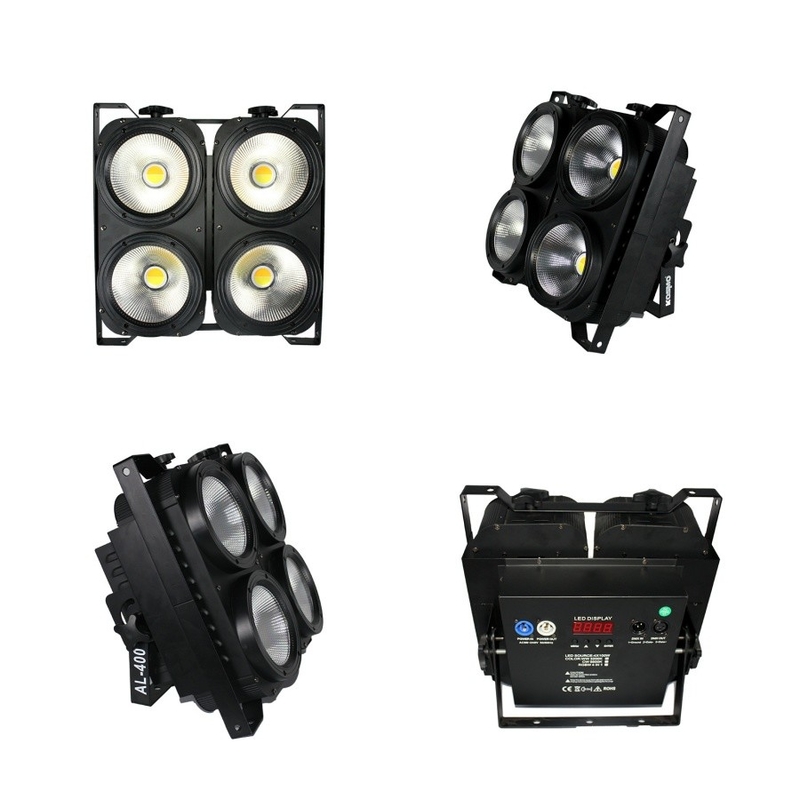 Studio Tv Film Dmx Strobe 2x100w 2 Augen Led Publikumsblinder Licht 4x100w 4 Augen Led Blinder