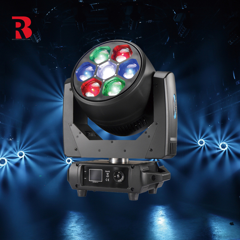 LED Beeeye Zoom 7*40W Indoor LED Bewegliche Kopflichter für Bar-Disco-Konzert