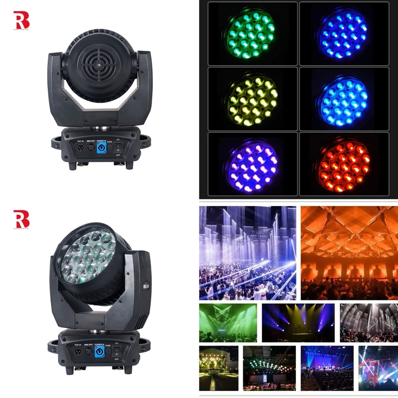 Profi-Beleuchtung LED bewegliche Kopf 19pcs 15W RGBW Bühnenwirkung für Konzert