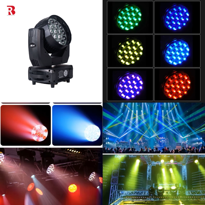 Profi-Beleuchtung LED bewegliche Kopf 19pcs 15W RGBW Bühnenwirkung für Konzert