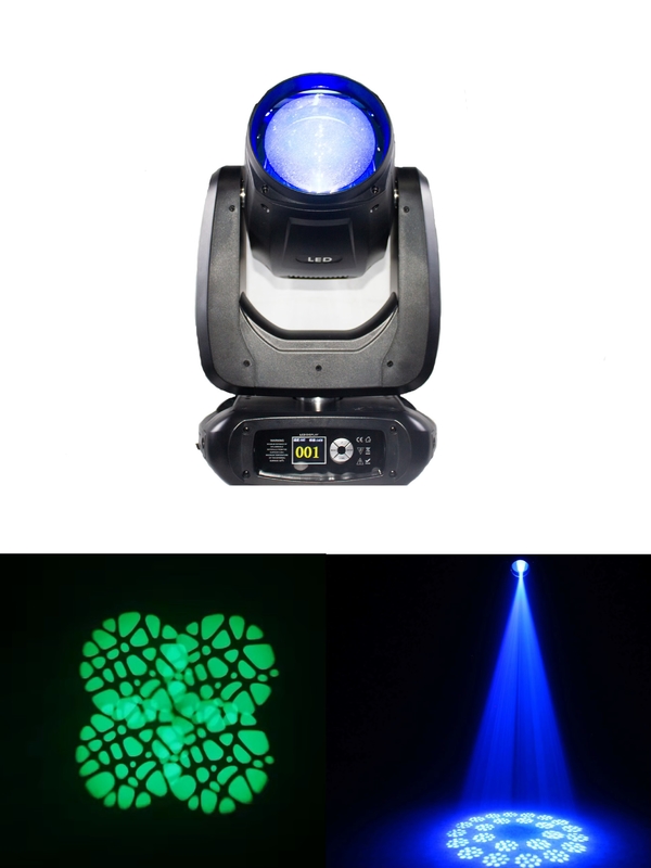 200w Beam DMX512 LED Bewegt Kopf Waschen Zoom Bühnenlicht Für Hochzeitsveranstaltung