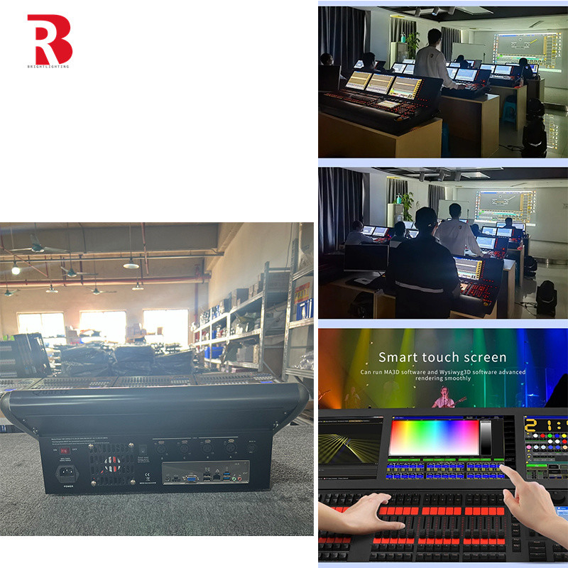 Profi DMX512 Controller für Bühnenlicht Quarz Veranstaltungs Shows Nachtclub