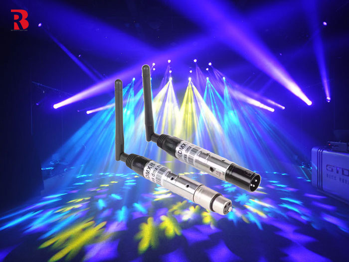 Wireless Receiver 54*3W 7CH DMX512 Schwarz Weiß Für Disco Bühne Kirche