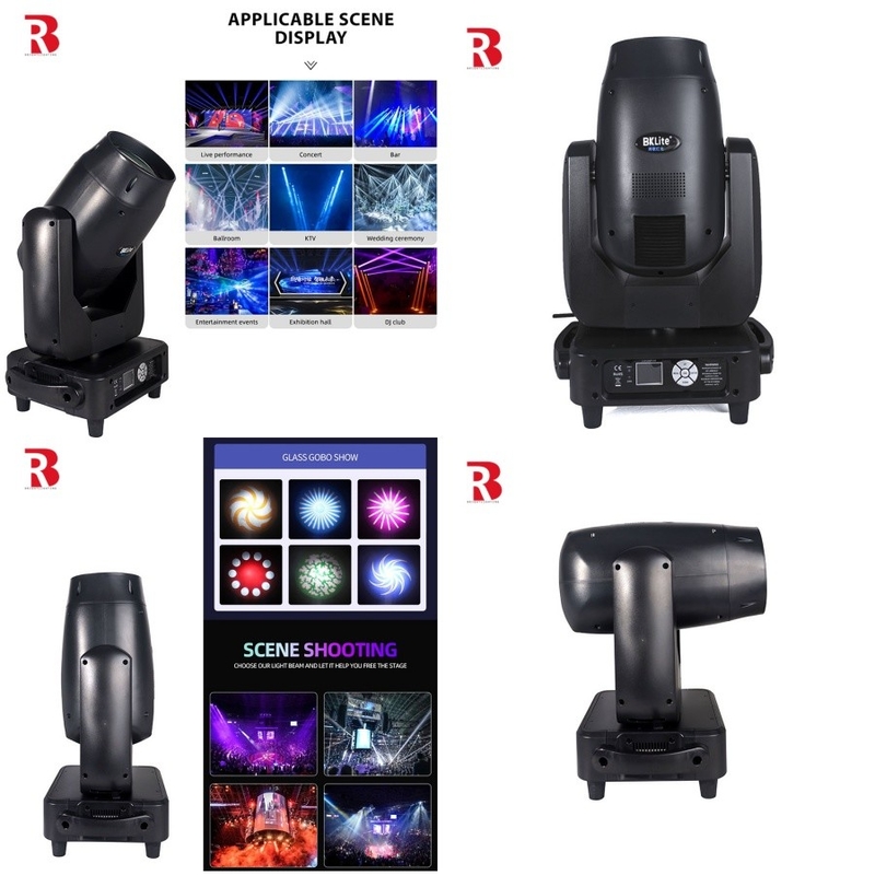 Professionelle Außenwasserdichte IP65 380W 20r 19r Beam Bewegt Kopfstrahl Bühnenlicht Himmelstrahl