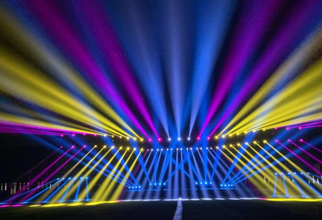 150W DMX 100W LED Weißes Bühnenlicht Lichtstrahl Spot Waschen Bewegt Kopf Für Party dj Bewegt Kopflichter