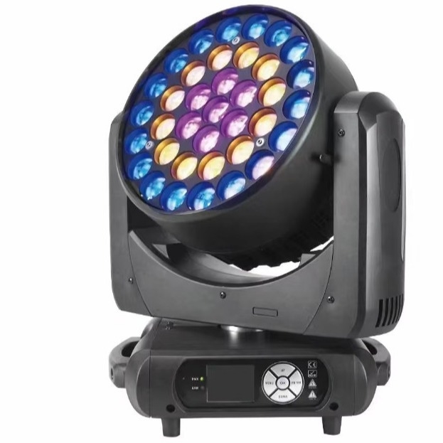 48 CH hohe Helligkeit LED bewegliche Kopflicht 37 * 15W LED RGBW Mini-Laser-Bühne geführt Spot Pro-Beleuchtung LED-Bar