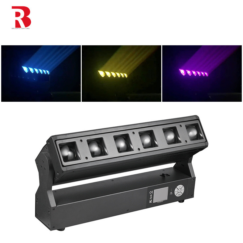 4 in 1 Zoom Waschen Bewegliche Pixelstrahl LED Licht Bars DJ Disco LED Bühnenlicht 6x40W RGBW
