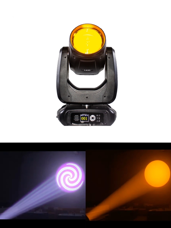 Hochleuchtende LED 200W Bewegliche Scheinwerferleuchten für Konzerte
