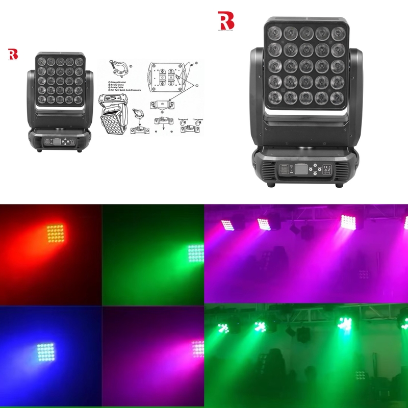 IP20 RGB LED-Bühnenleuchten für die künstlerische Beleuchtung der Wohnkultur