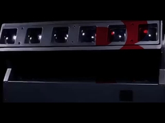 Bühnen-Disco-Dj-Beleuchtung DMX Pixel Head 6X40w Beam Wash Zoom Bar Led Bewegt Lichter