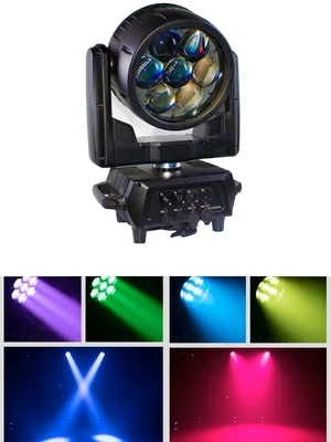 DMX512 Mini 7*40w Led Waschlicht Zoom Licht Beeye Bühnenlicht DJ Licht für Disco Club