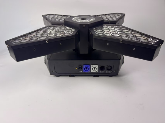 Retro-Ventilator 4 Blätter 3in1 LED für Live-Show Strahl bewegliche Kopflichter